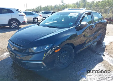2019 Honda Civic Lx z USA, uszkodzony, nr VIN 2HGFC2F6XKH515449